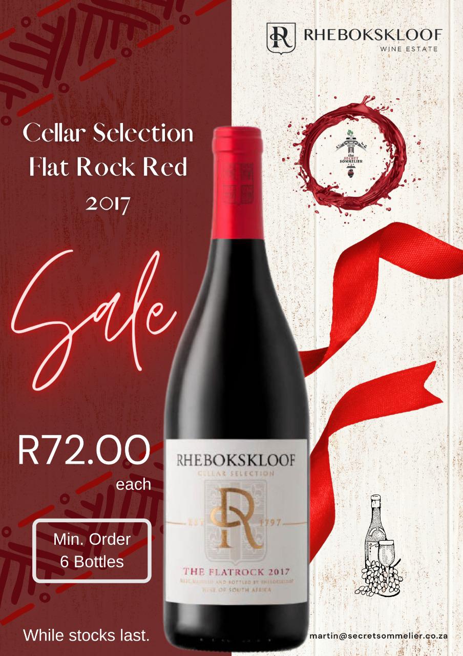 Rhebokskloof Flat Rock Red for Only R72