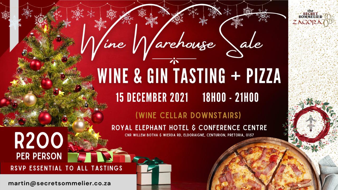 Wine, Gin and Pizza! – The Secret Sommelier – 15 December 2021